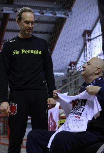 Anche la SIR SAFETY PERUGIA in campo conSLAncio